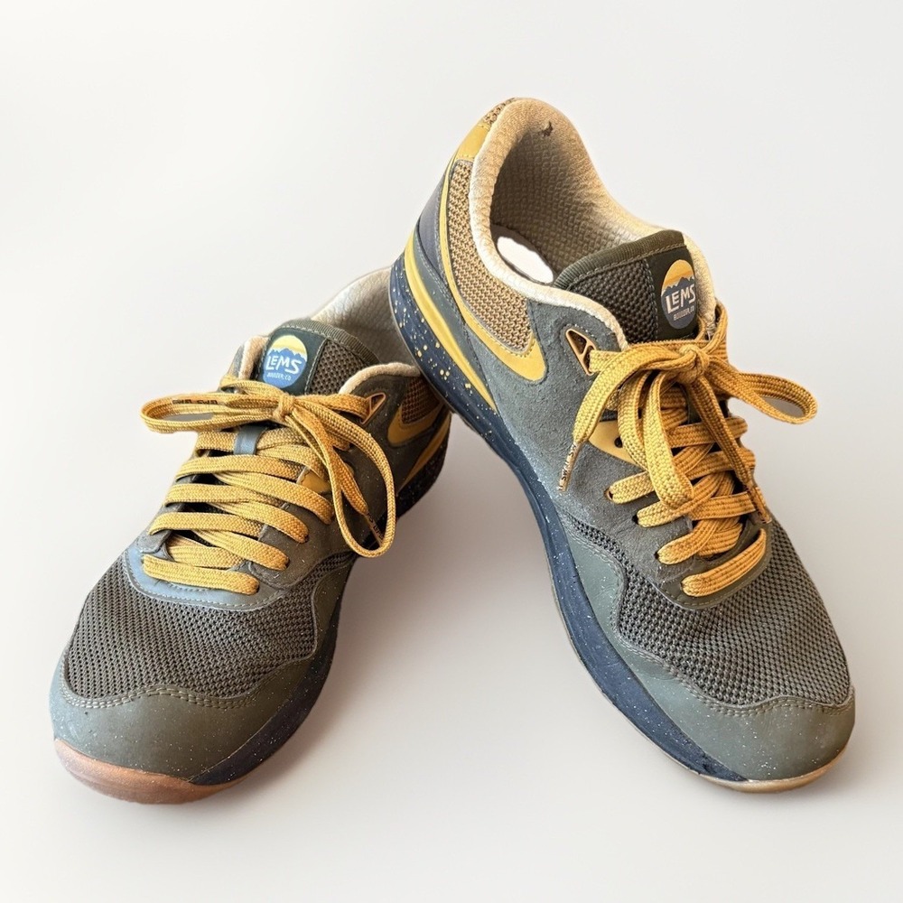 Lems Trailhead Shoes Mens Size 10.5 Green Sage Hiking Trail Sneakers LM210505